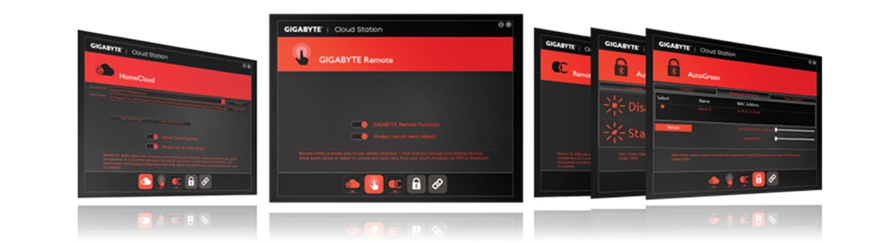 Gigabyte interfejs