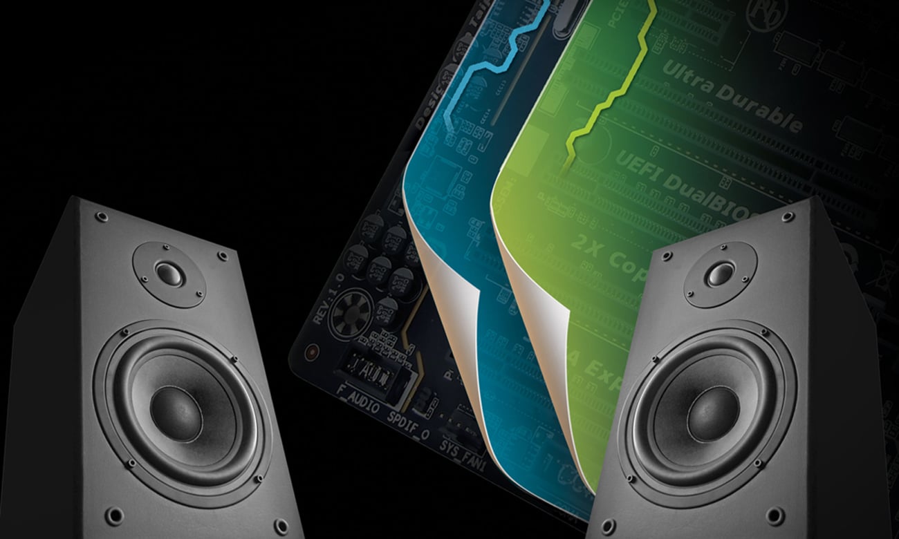 Gigabyte GA-Z97X-UD7 TH Strefa Audio