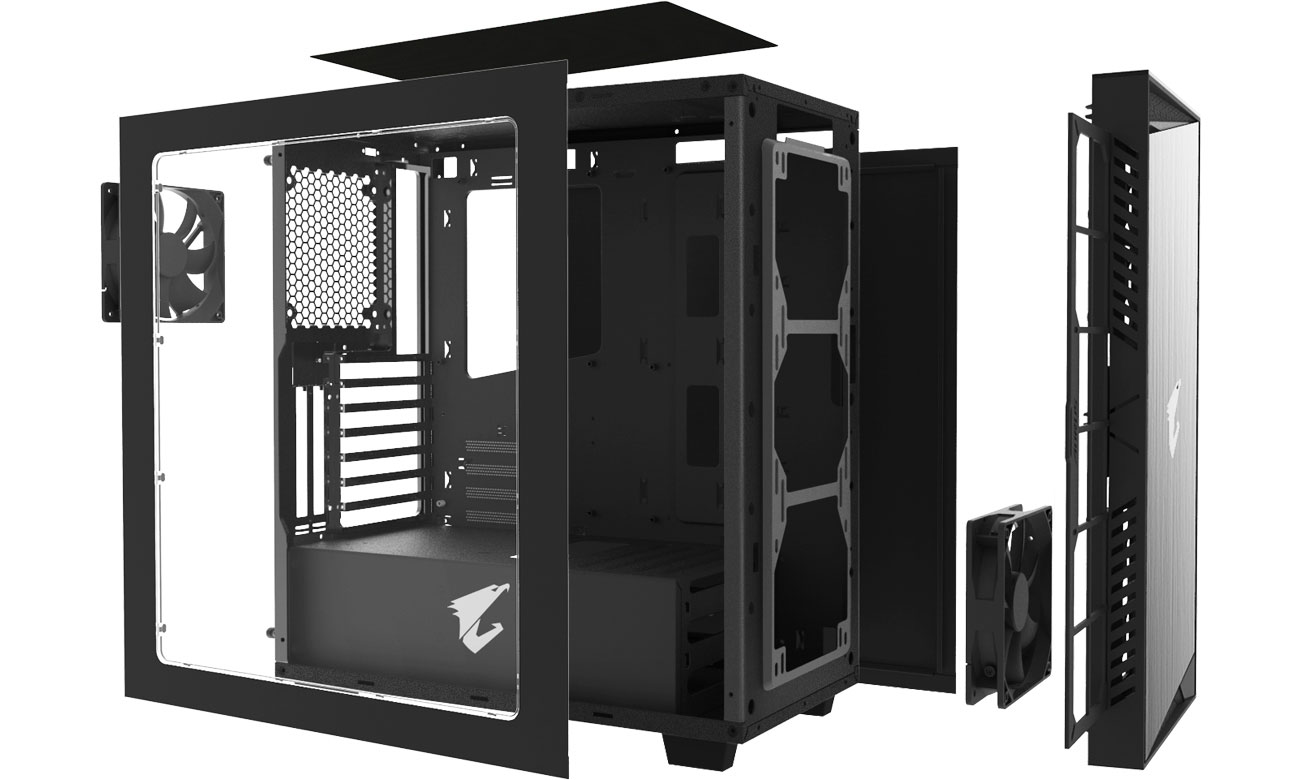 Gigabyte Aorus AC300W Aranżacja wnętrza