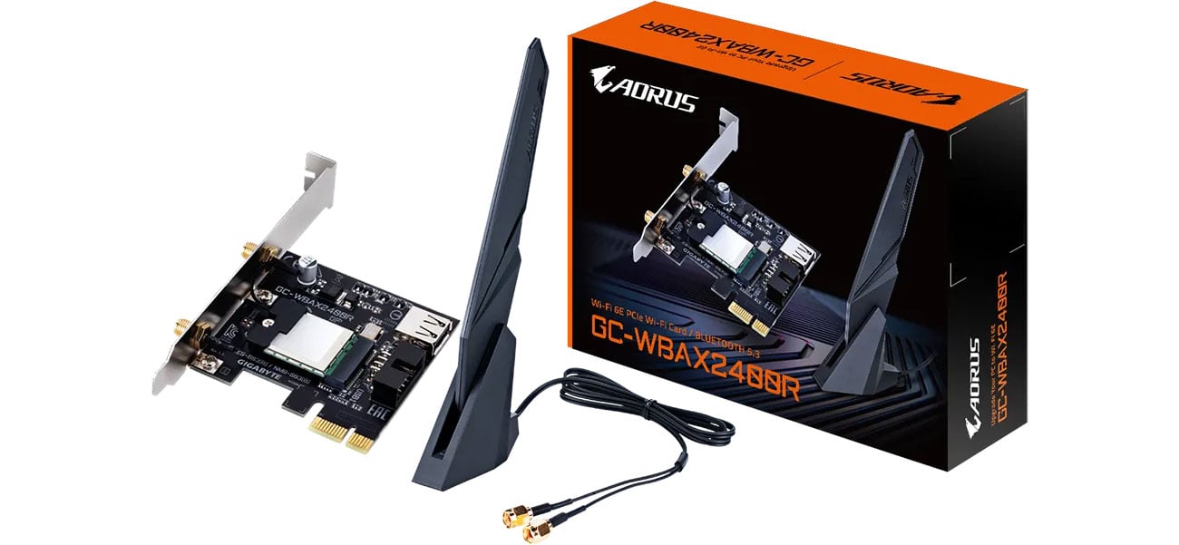 Karta sieciowa Gigabyte Aorus GC-WBAX2400R