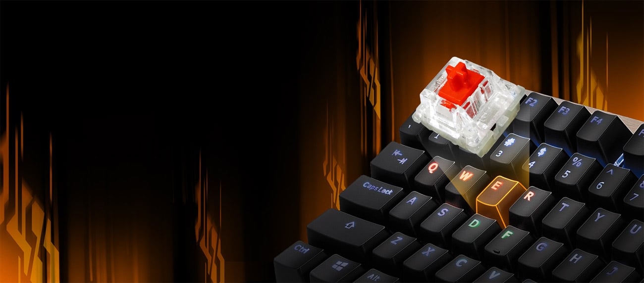 Przełączniki mechaniczne Cherry MX Red