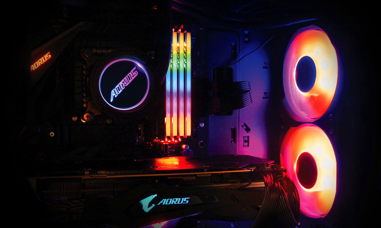 aorus liquid cooler 240 custom image