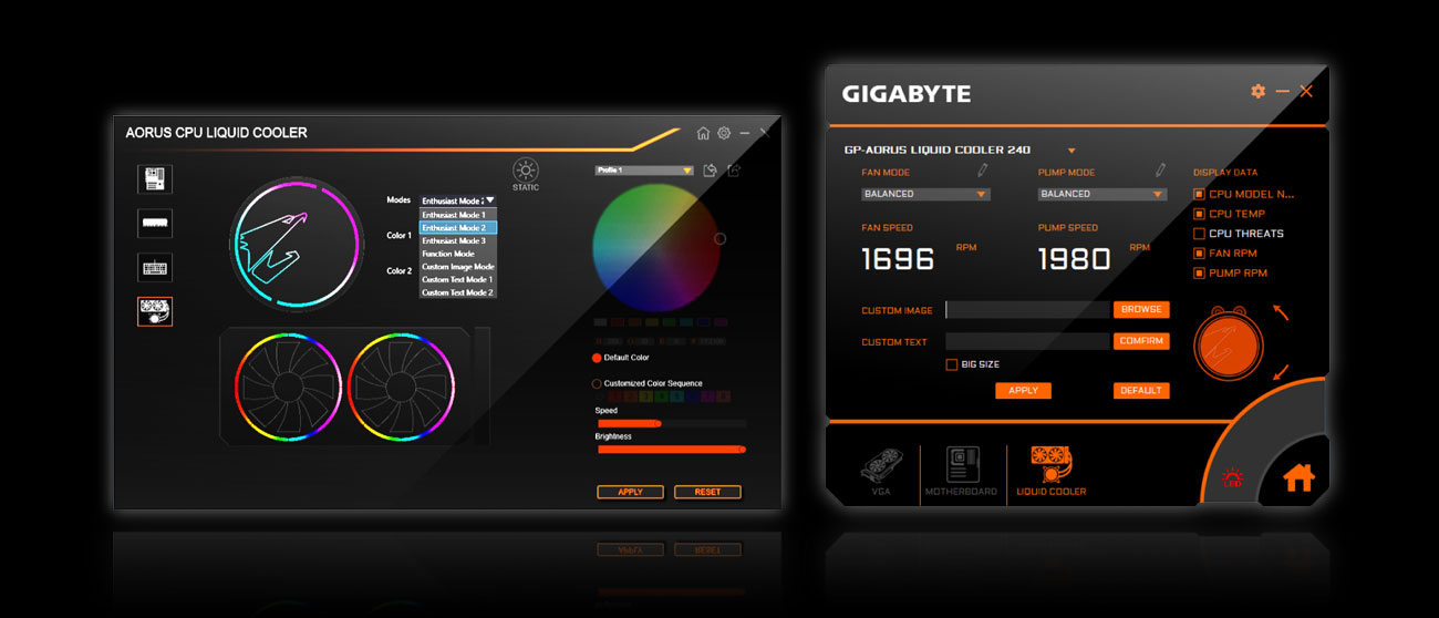 Aorus Engine, RGB Fusion 2.0
