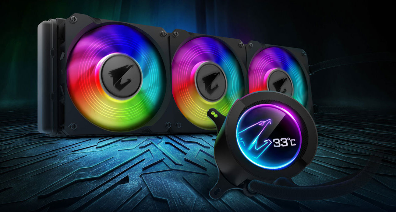 Chłodzenie procesora Gigabyte Aorus Liquid Cooler 360 3x120mm GP-ALQCO360