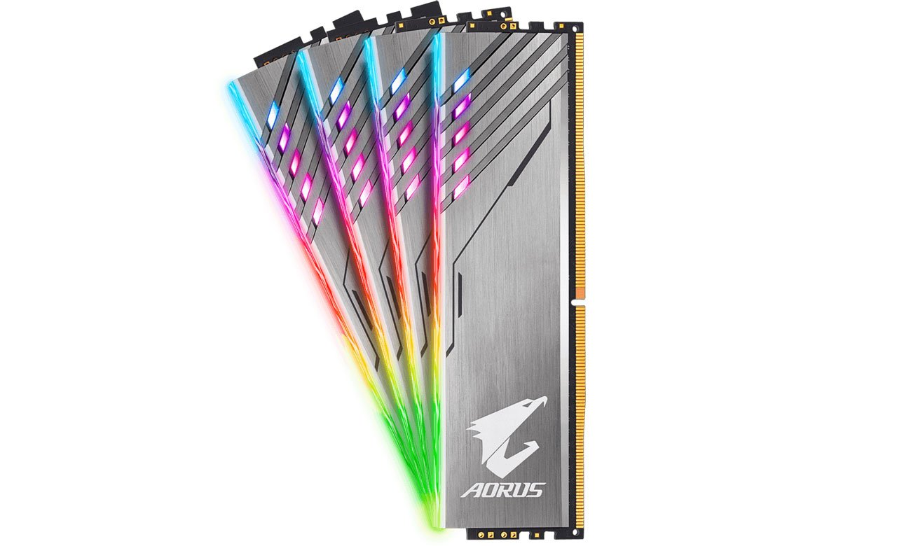 Pamięć RAM DDR4 Gigabyte 16GB 3200MHz AORUS RGB (2x8GB) GP-AR32C16S8K2SU416R