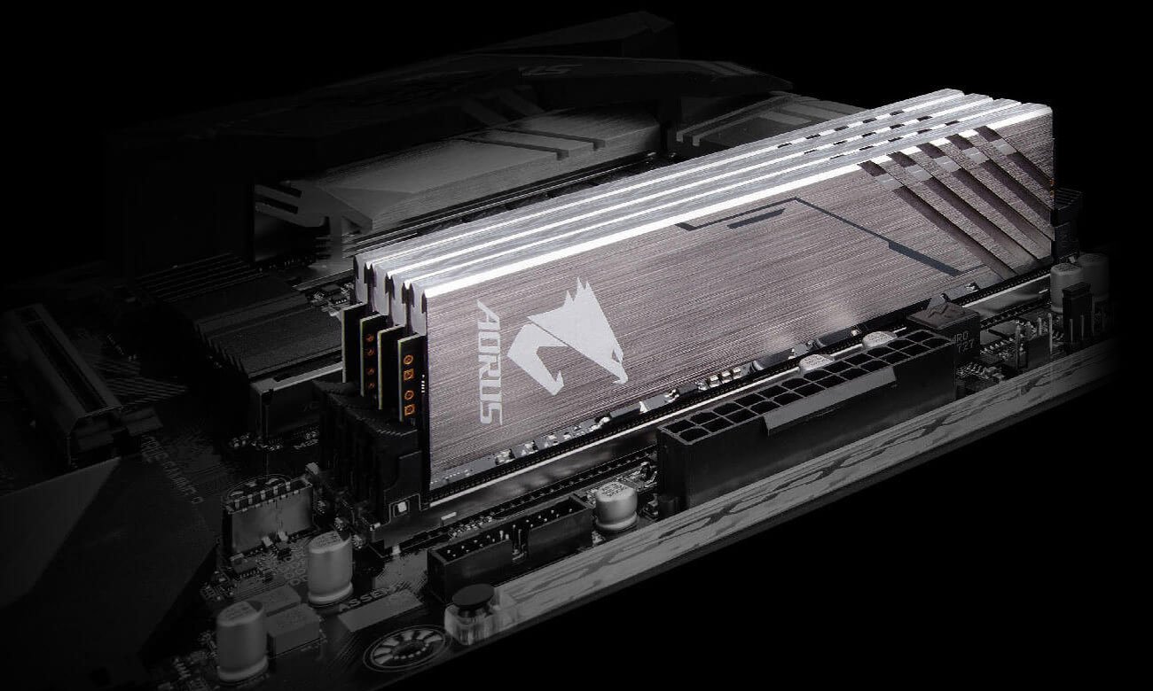 RAM DDR4 Gigabyte AORUS RGB Aluminiowe radiatory