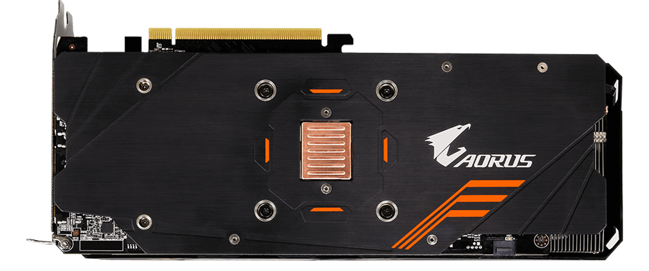 Gigabyte GeForce GTX 1060 Aorus Kompozytowe ciepłowody