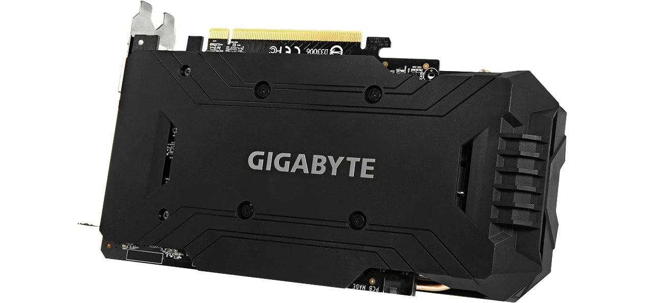 Gigabyte GeForce GTX 1060 WF OC 3GB GDDR5 BackPlate