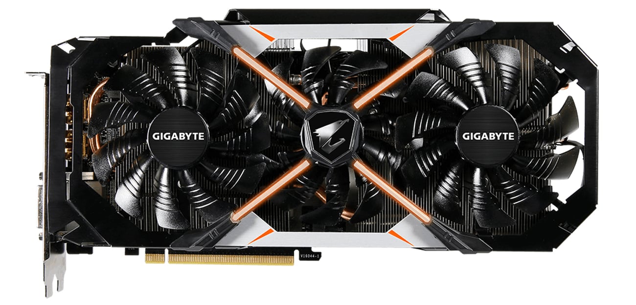 Gigabyte GeForce GTX 1070 Aorus Wielowymiarowe chłodzenie