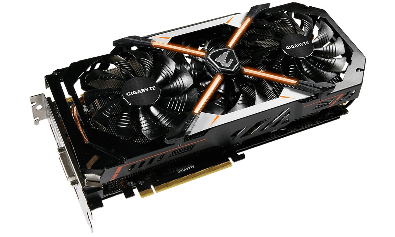 Gigabyte GeForce GTX 1070 Aorus Podświetlenie RGB Fusion