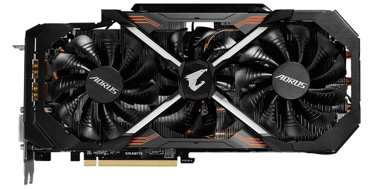 Aorus GeForce GTX 1080 Xtreme Edition Wielowymiarowe chłodzenie