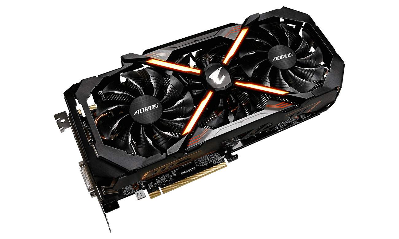 Aorus GeForce GTX 1080 Xtreme Edition Podświetlenie RGB Fusion