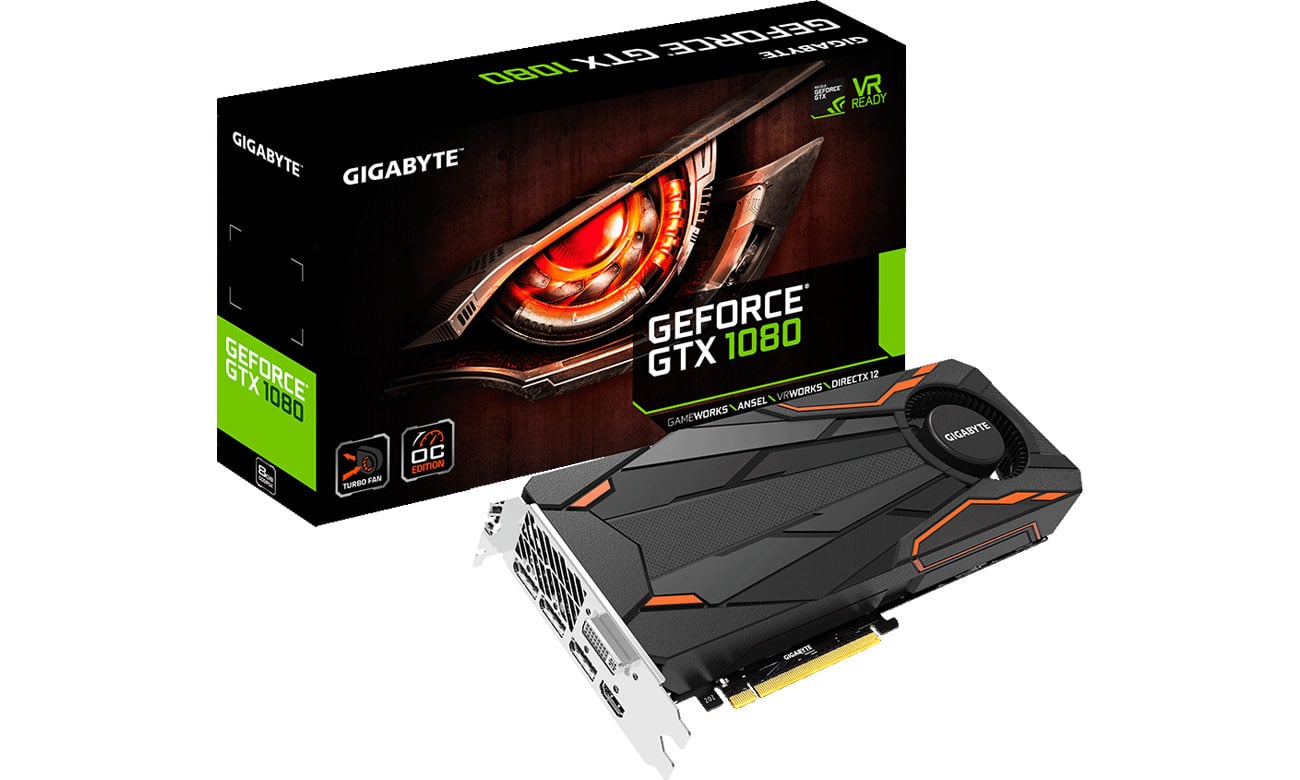 Karta graficzna Gigabyte Aorus GeForce GTX 1080 TURBO OC 8GB