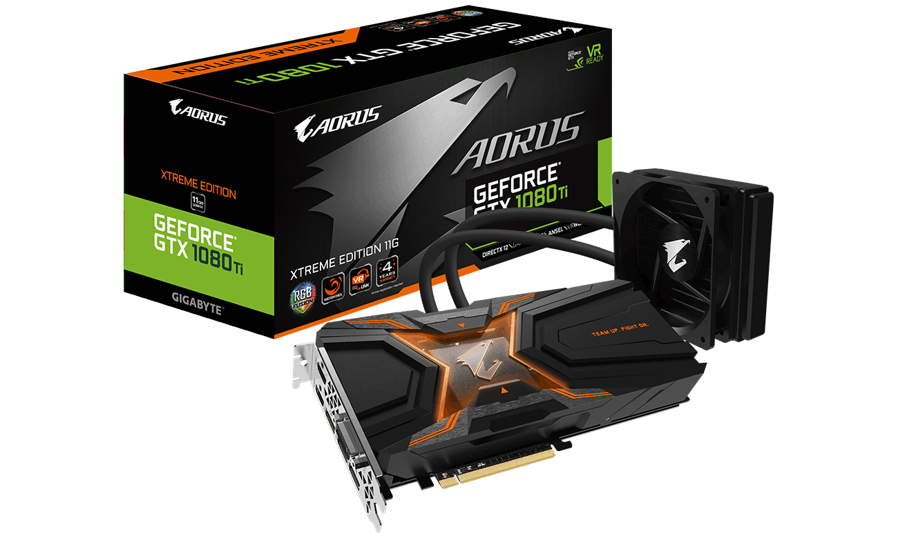 Karta graficzna Gigabyte GeForce GTX 1080 Ti Waterforce Xtreme