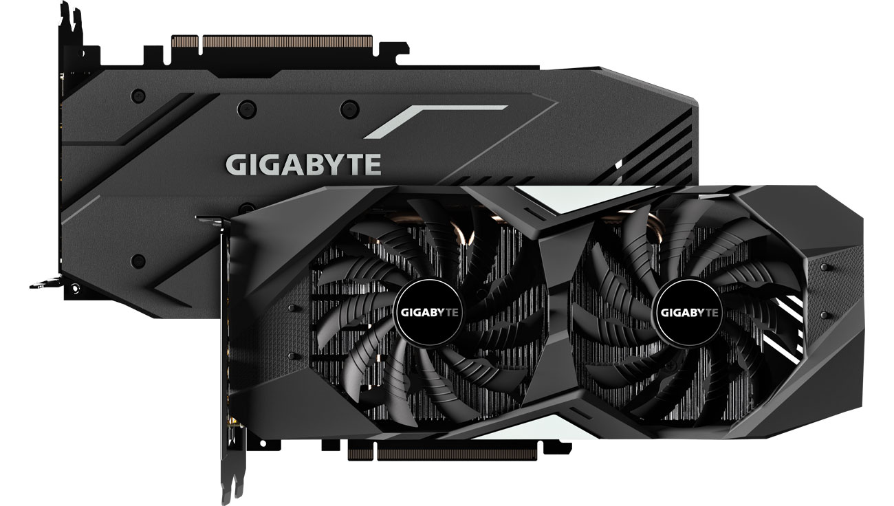 Gigabyte GeForce GTX 1650 GAMING OC - Przód, tył