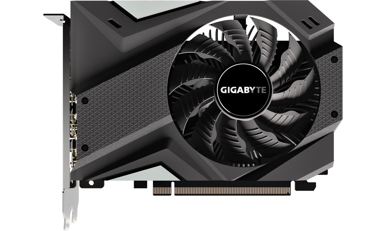 Gigabyte GeForce GTX 1650 MINI ITX OC - Przód, tył