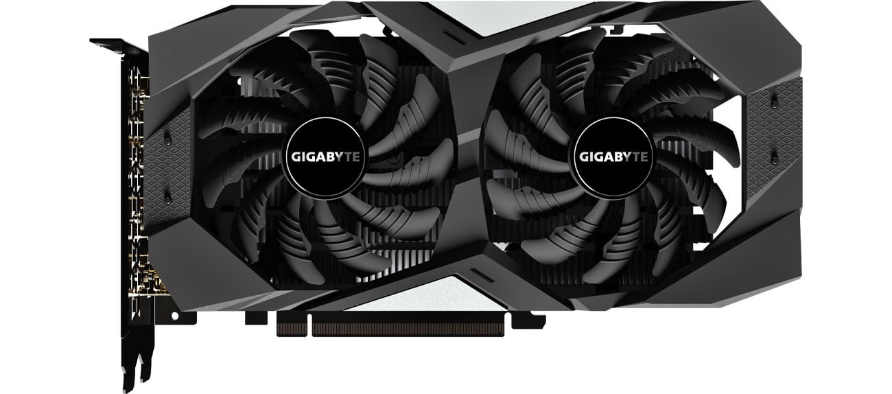 Gigabyte GeForce GTX 1650 WINDFORCE OC - Przód, tył