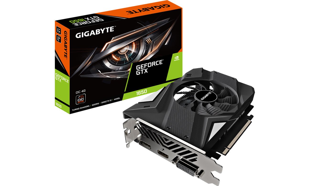 Karta graficzna NVIDIA Gigabyte GeForce GTX 1650 D6 OC 4GB GDDR6 rev 2.0