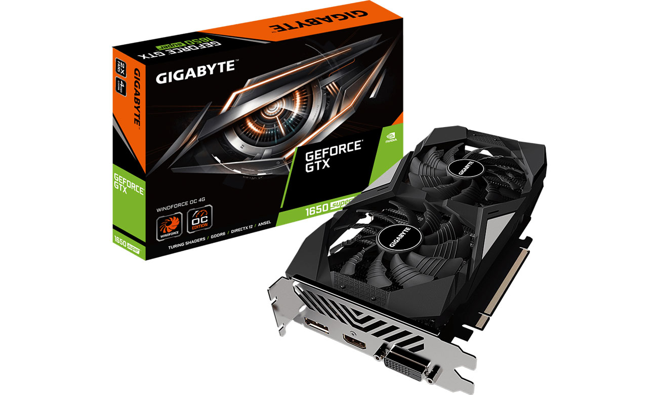 Karta graficzna NVIDIA Gigabyte GeForce GTX 1650 SUPER WINDFORCE OC 2X 4GB