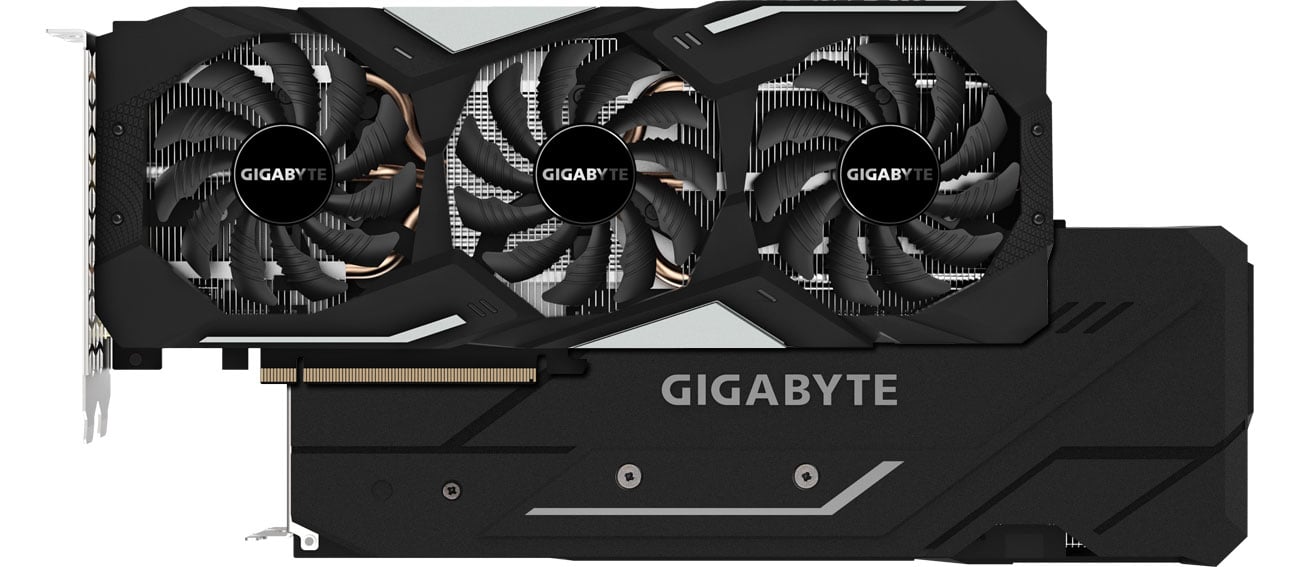 Gigabyte GeForce GTX 1660 GAMING Chłodzenie, backplate
