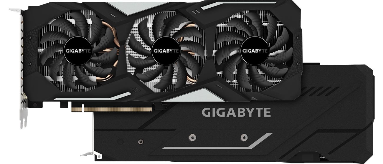 Gigabyte GeForce GTX 1660 GAMING OC Chłodzenie, backplate