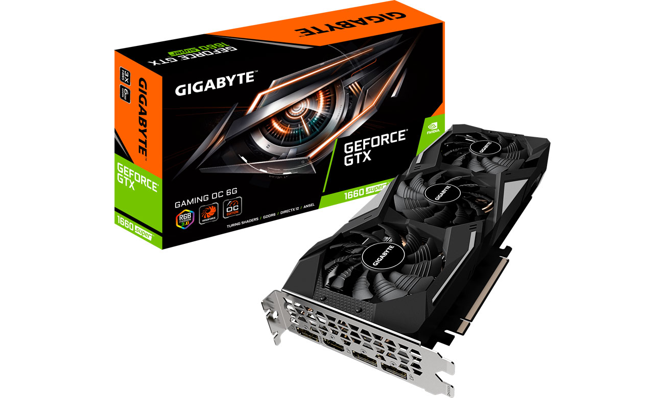 Karta graficzna NVIDIA Gigabyte GeForce GTX 1660 SUPER GAMING OC 6GB GDDR6