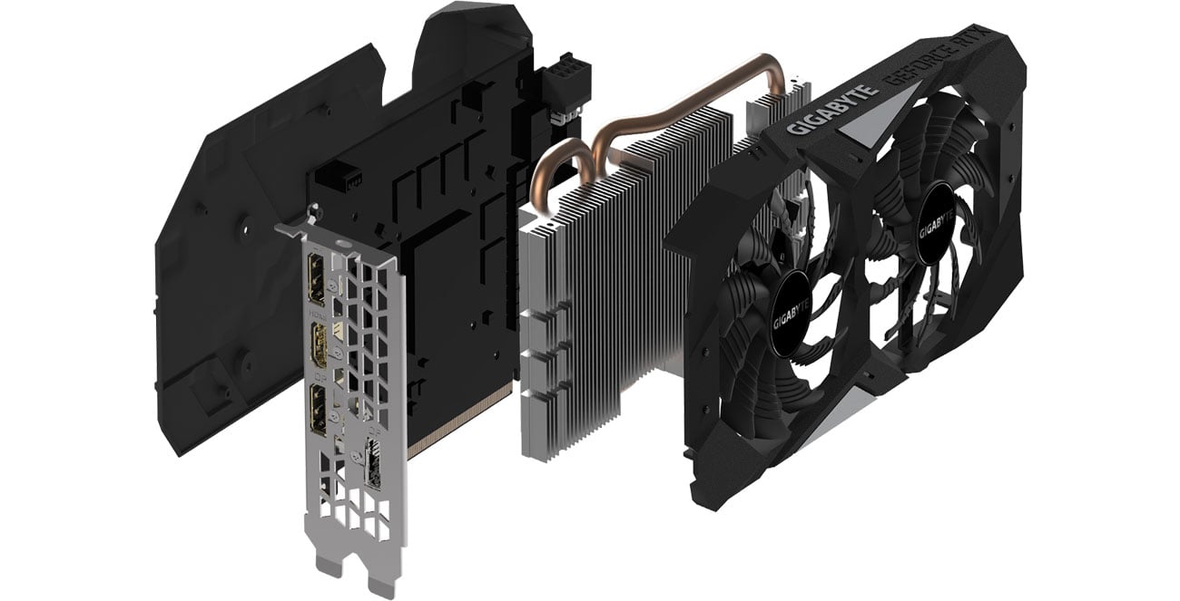 Gigabyte GeForce RTX 2060 OC Chłodzenia