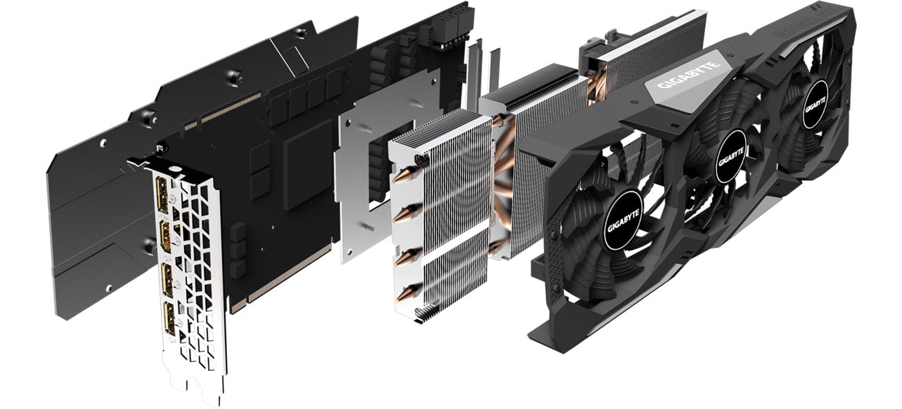 Gigabyte GeForce RTX 2070 SUPER GAMING OC 3X - Chłodzenie