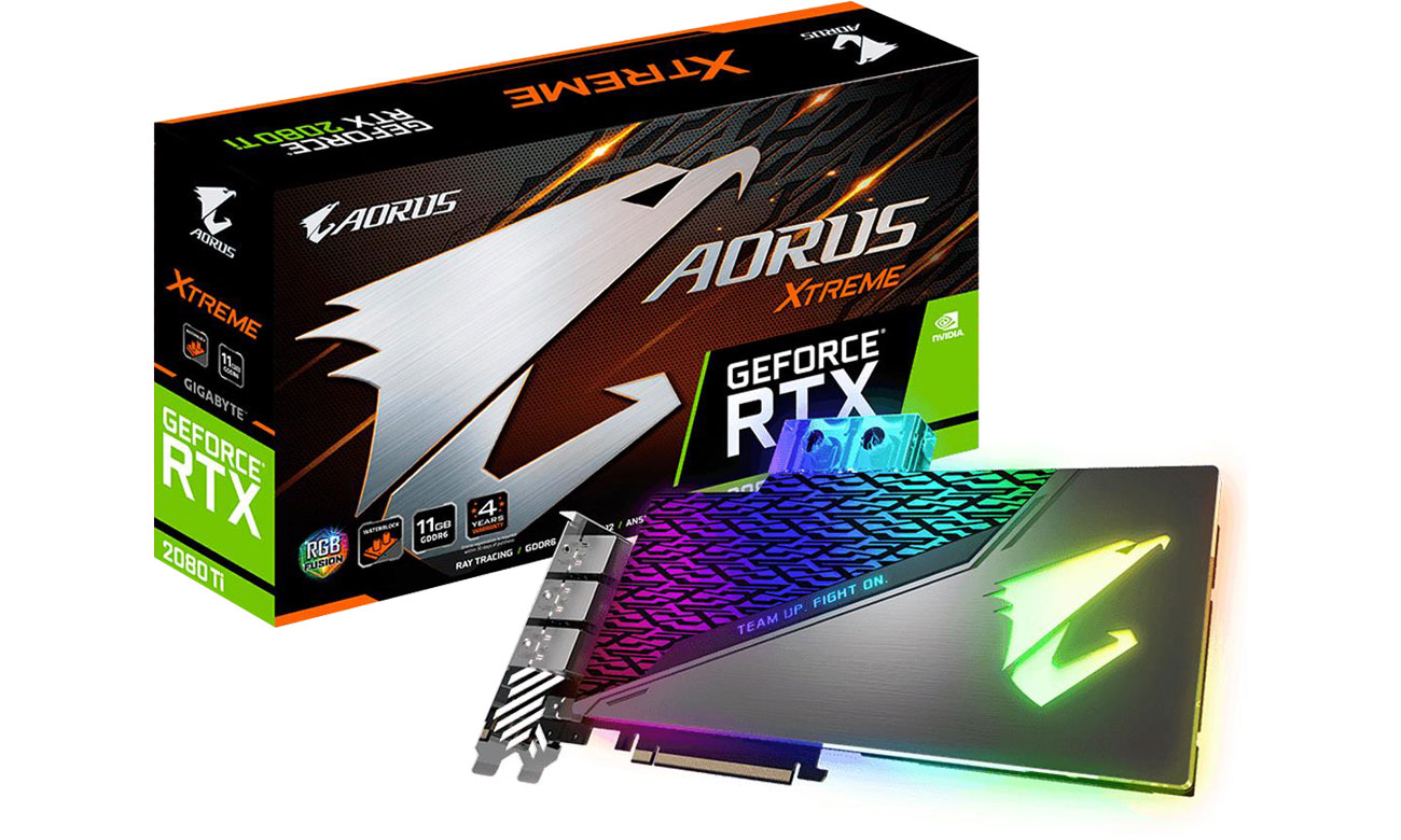 Karta graficzna NVIDIA Gigabyte GeForce RTX 2080 Ti AORUS XTREME WF WB 11GB GDDR6