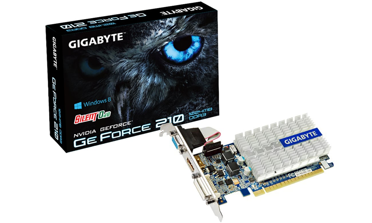 Karta graficzna Gigabyte GeForce GT210 Silent Low Profile