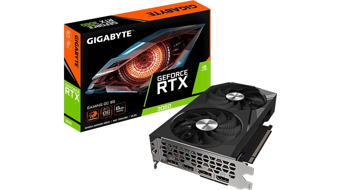 Gigabyte RTX 3060 GAMING OC 8 GB GDDR6