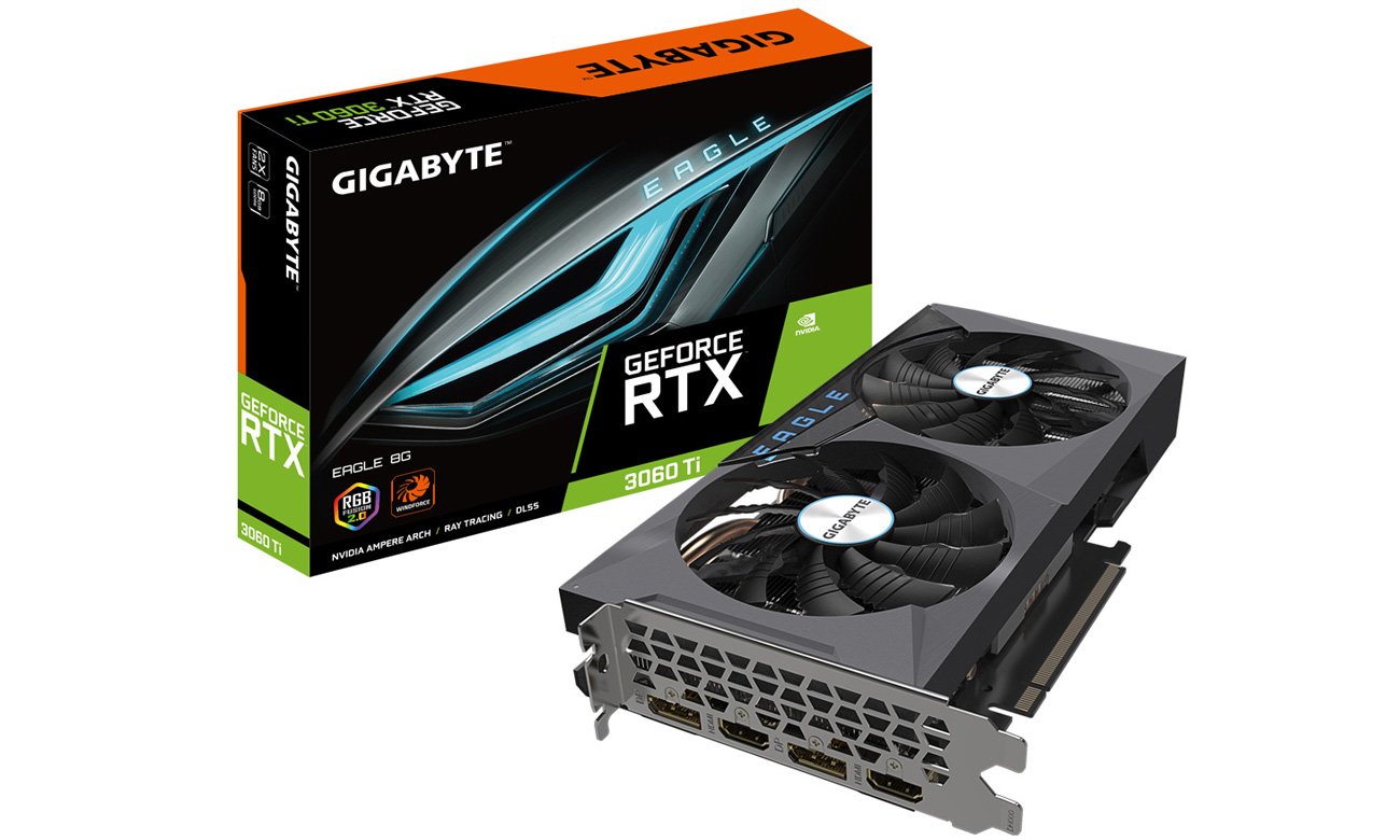 Gigabyte GeForce RTX 3060 Ti Eagle LHR 8 GB 2.0
