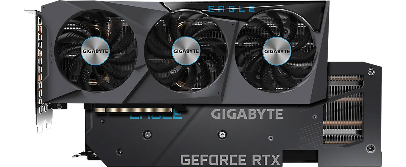 Gigabyte GeForce RTX 3060 Ti EAGLE OC Chłodzenie