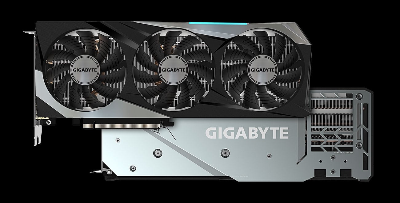 Gigabyte GeForce RTX 3070 GAMING OC LHR Chłodzenie