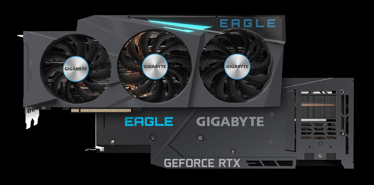 Gigabyte GeForce RTX 3080 EAGLE 12GB Chłodzenie