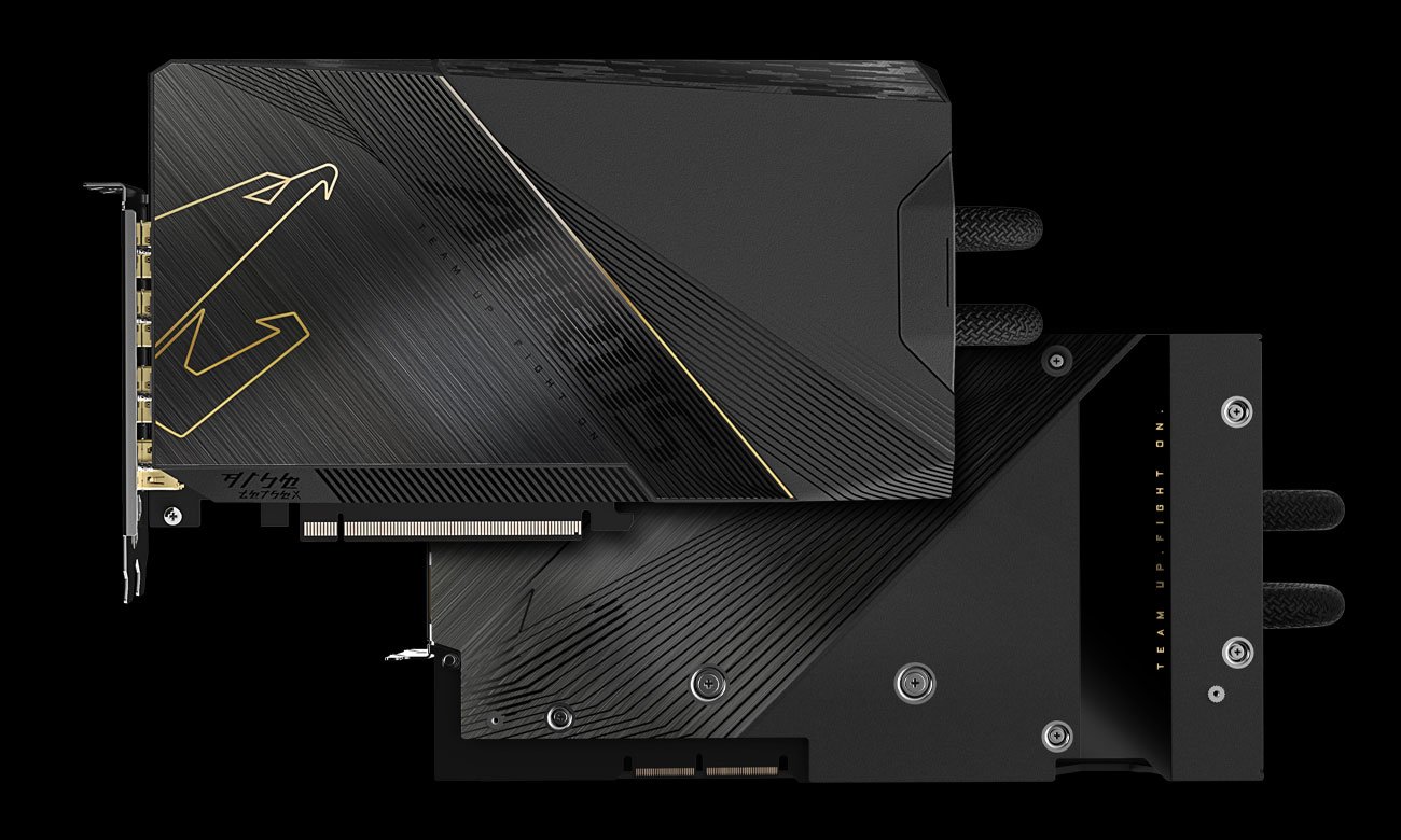Gigabyte GeForce RTX 3090 Ti AORUS XTREME WF chłodzenie