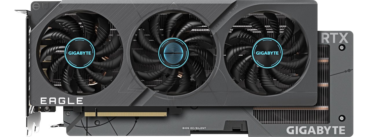 Gigabyte GeForce RTX 4060 Ti Eagle chłodzenie