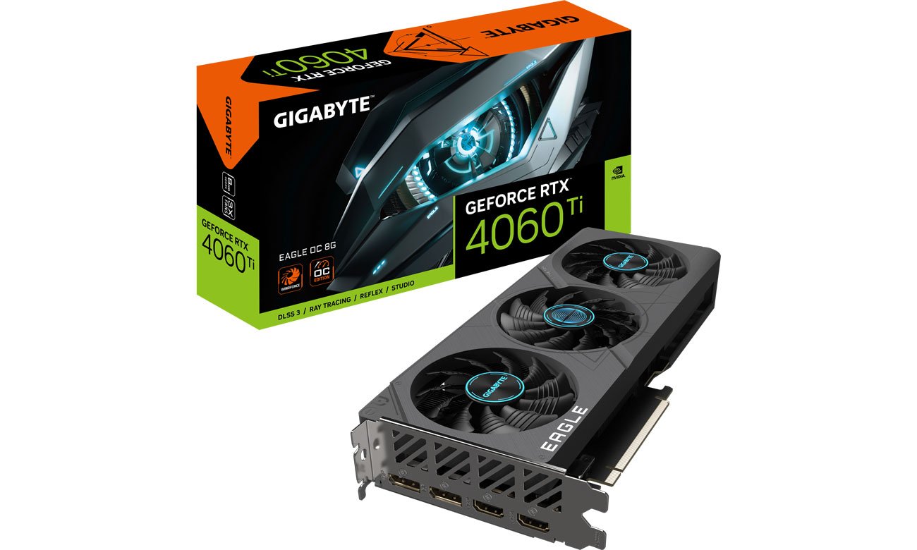 Gigabyte GeForce RTX 4060 Ti Eagle OC 8 GB GDDR6