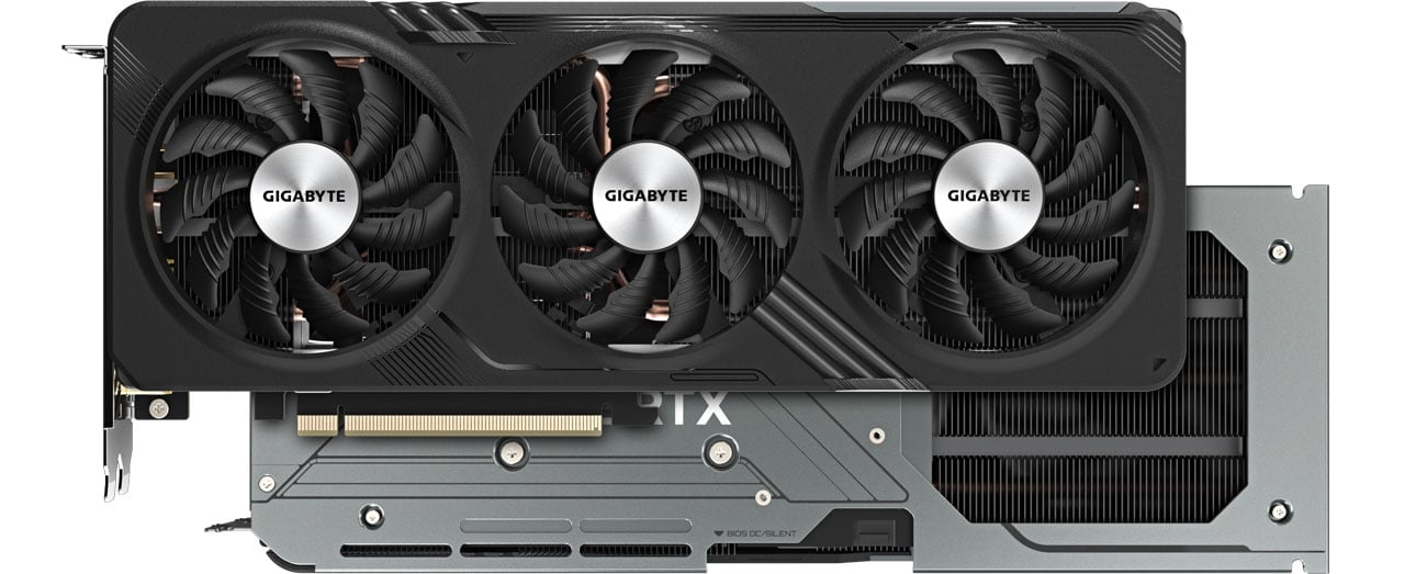 Gigabyte GeForce RTX 4060 Ti Gaming OC chłodzenie