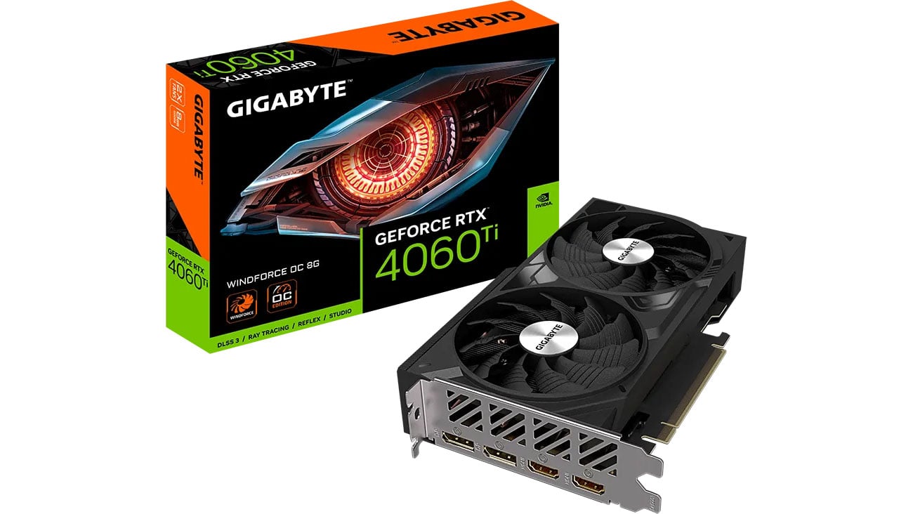 Gigabyte GeForce RTX 4060 Ti Windforce OC 8 GB GDDR6