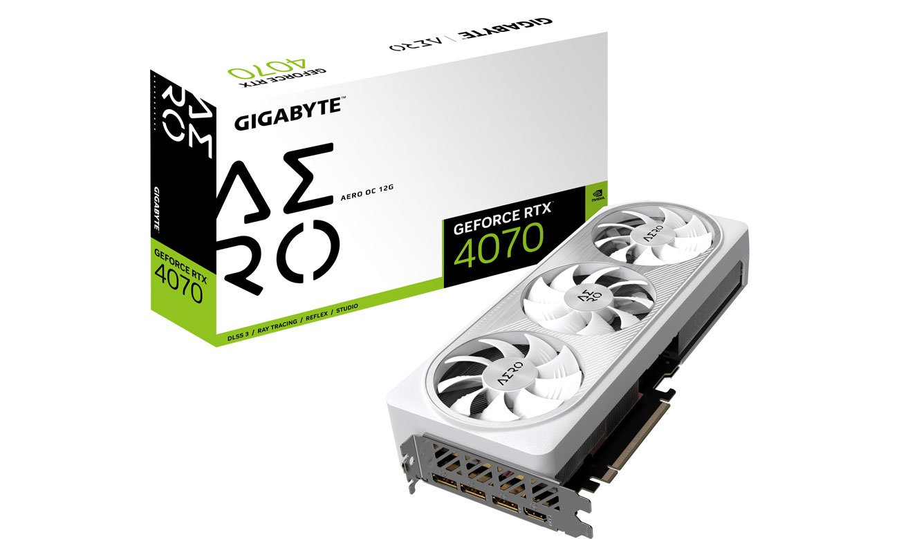Gigabyte GeForce RTX 4070 AERO OC 12 ГБ GDDR6X
