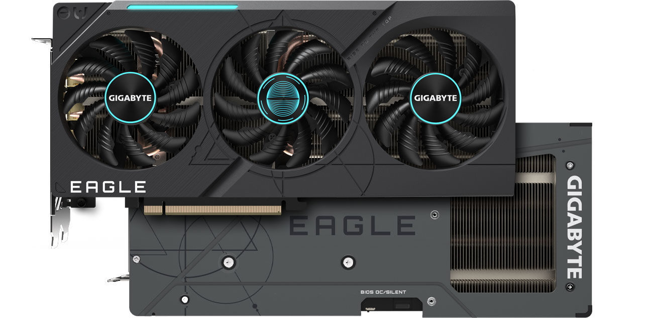 Охолодження Gigabyte GeForce RTX 4070 EAGLE OC