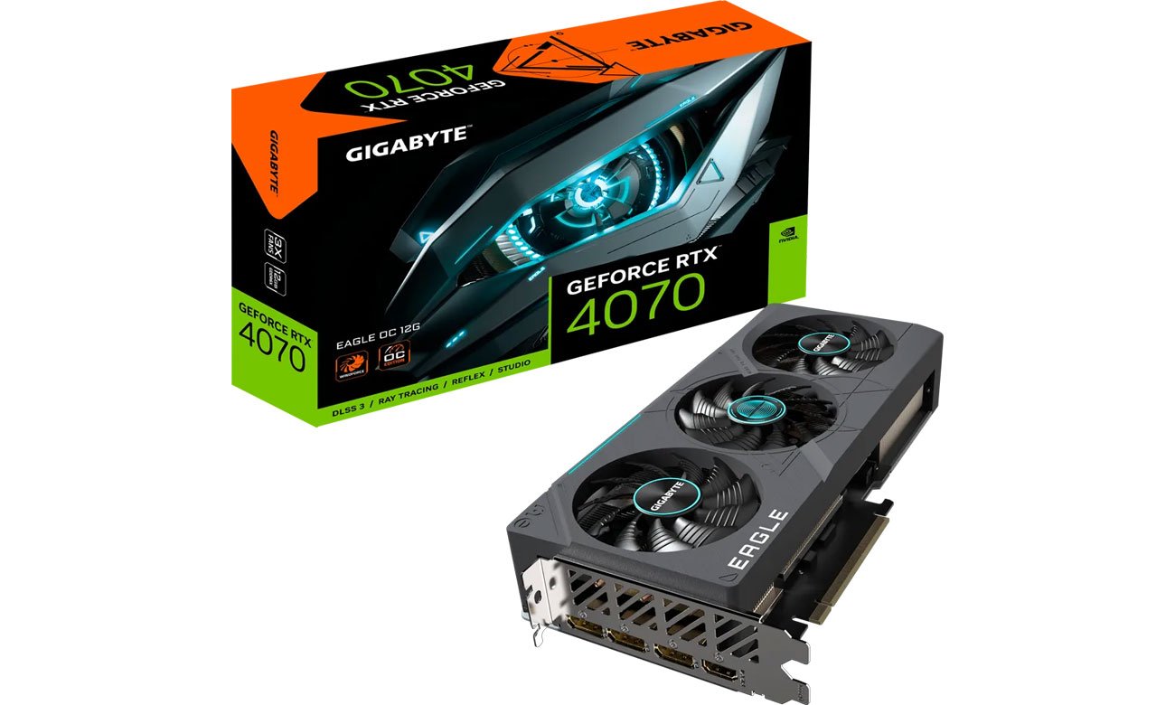 Gigabyte GeForce RTX 4070 EAGLE OC V2 12 ГБ GDDR6X