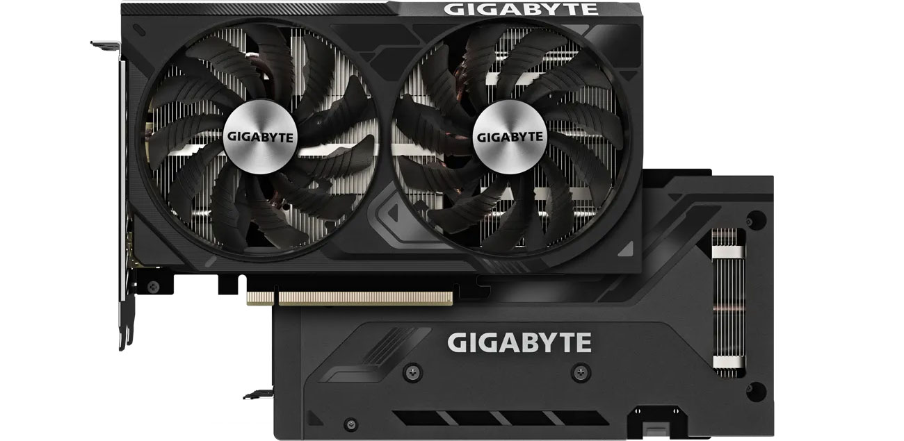 Охолодження Gigabyte GeForce RTX 4070 WINDFORCE 2X OC