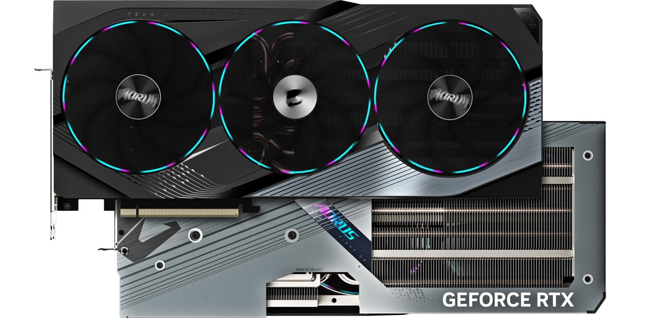 Охолодження Gigabyte GeForce RTX 4070 SUPER AORUS MASTER
