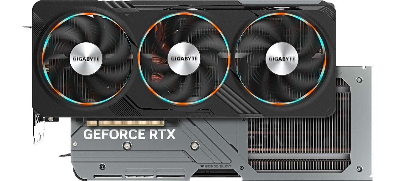 Охолодження Gigabyte GeForce RTX 4070 SUPER GAMING OC