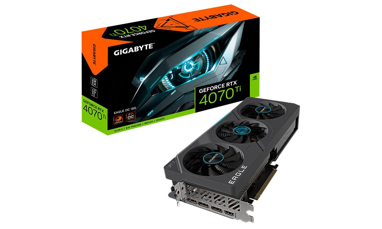 Gigabyte GeForce RTX 4070 Ti EAGLE 12 ГБ GDDR6X