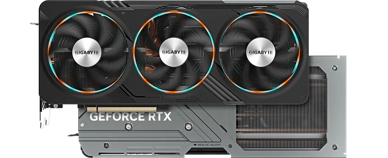 Охлаждение Gigabyte GeForce RTX 4070 Ti GAMING OC V2