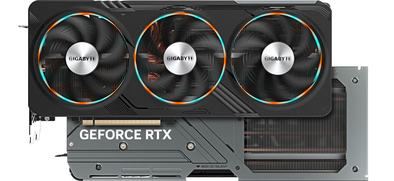 Охолодження Gigabyte GeForce RTX 4070 Ti SUPER GAMING OC