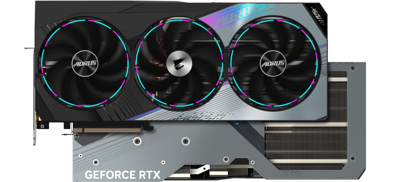 Охолодження Gigabyte GeForce RTX 4080 SUPER AORUS MASTER